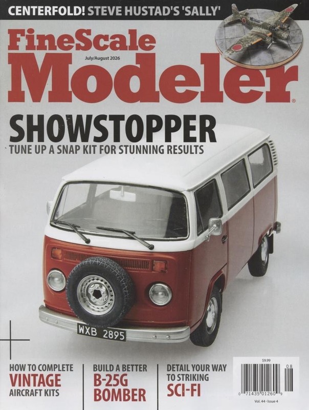 FineScale Modeler Magazine July August 2026