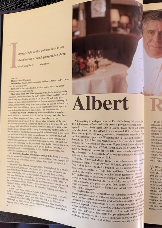 Art Culinaire 53 Summer 1999 Albert Roux Luxury Inns gallery