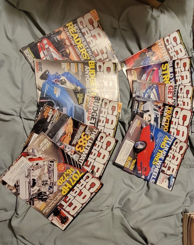 Miscellaneous Lot Of Car Craft Magazines