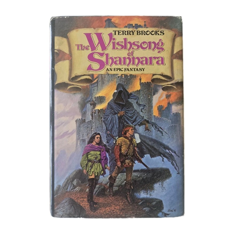 The Wishsong of Shannara – Terry Brooks, BCE, HC, 1985