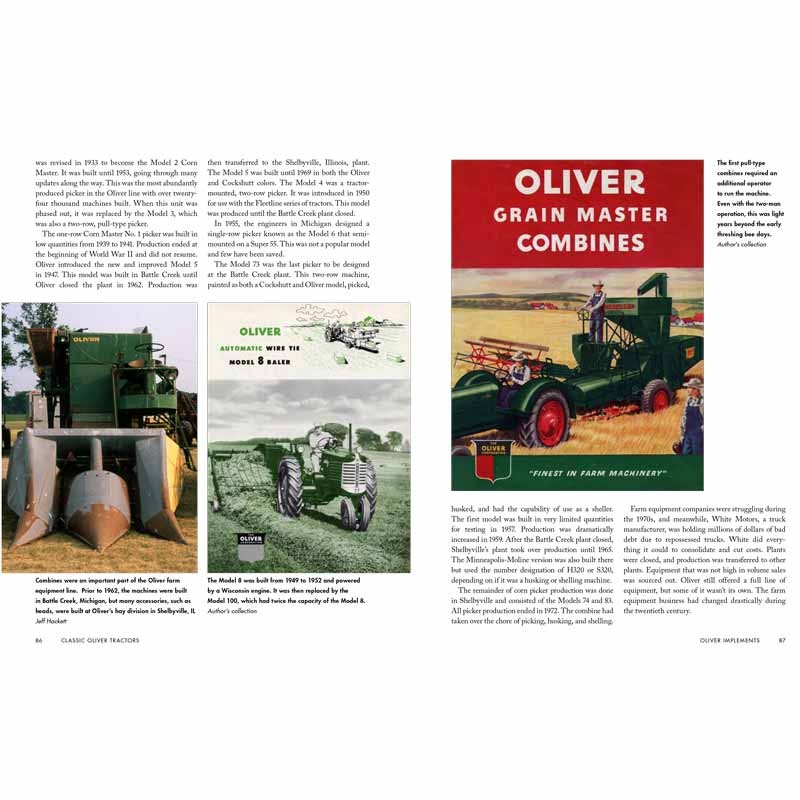 Sherry Schaefer Classic Oliver Tractors 160 Page Paperback Book 9781937747992 gallery
