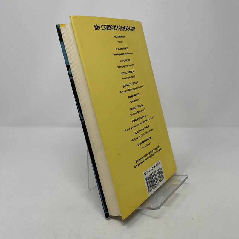 Men Confront Pornography by Michael S. Kimmel HC First Edition Like New 1990 gallery