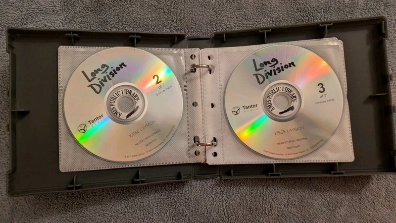 Kiese Laymon, LONG DIVISION, Ex-Library Audiobook, 2013, Tantor Audio, 7 CDs gallery