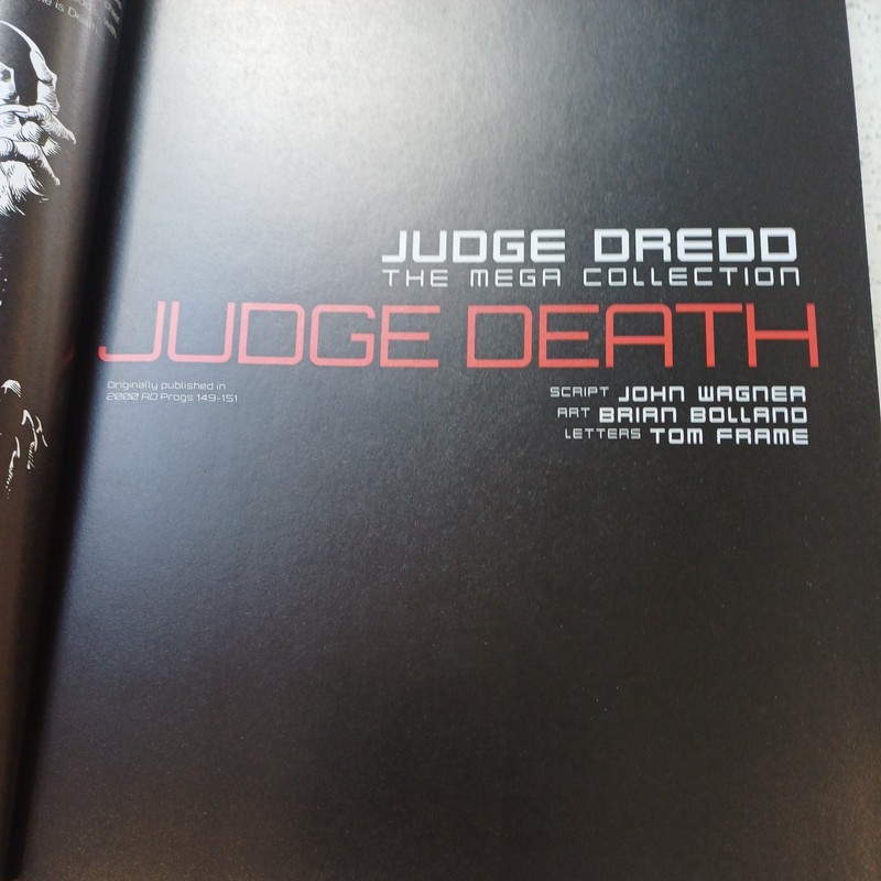 Judge Dredd Mega Collection Judge Death Lives Vol 6 #33 NEW/SEALED Brian Bolland gallery