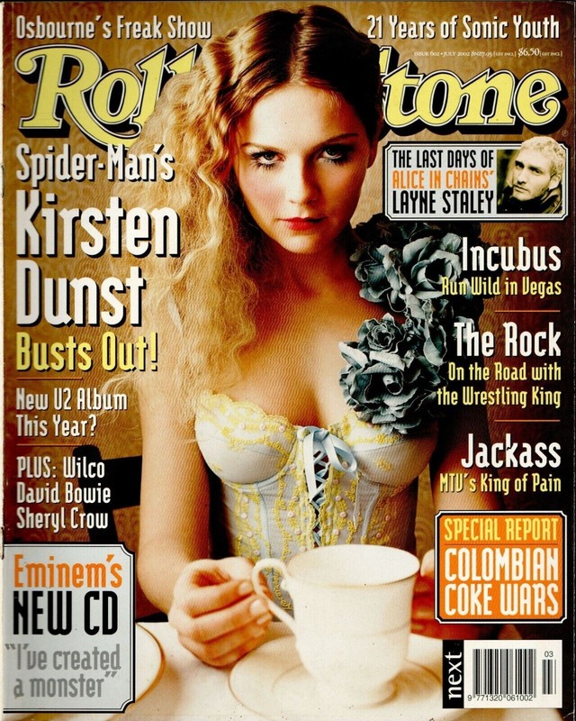 rolling stone magazine july 2002 kirsten dunst