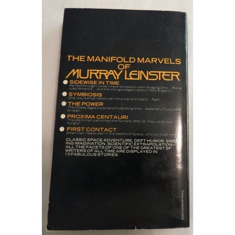 The Best of Murray Leinster J.J. Pierce Editor PB Dell 1978 Cvr H.R. Van Dongen gallery