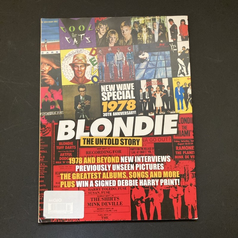 Mojo Classic Magazine 30th Anniversary Blondie The Untold Story (2008, Music) gallery