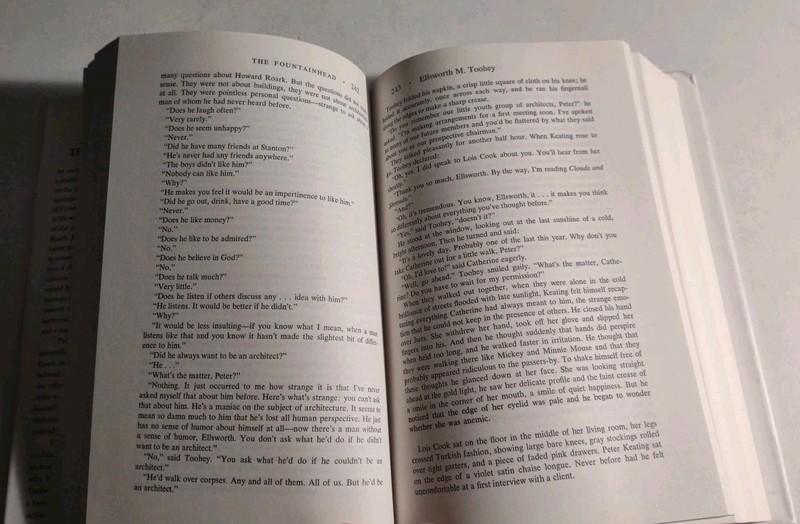The Fountainhead Centennial Edition Hardcover Book a Novel by Ayn Rand. gallery
