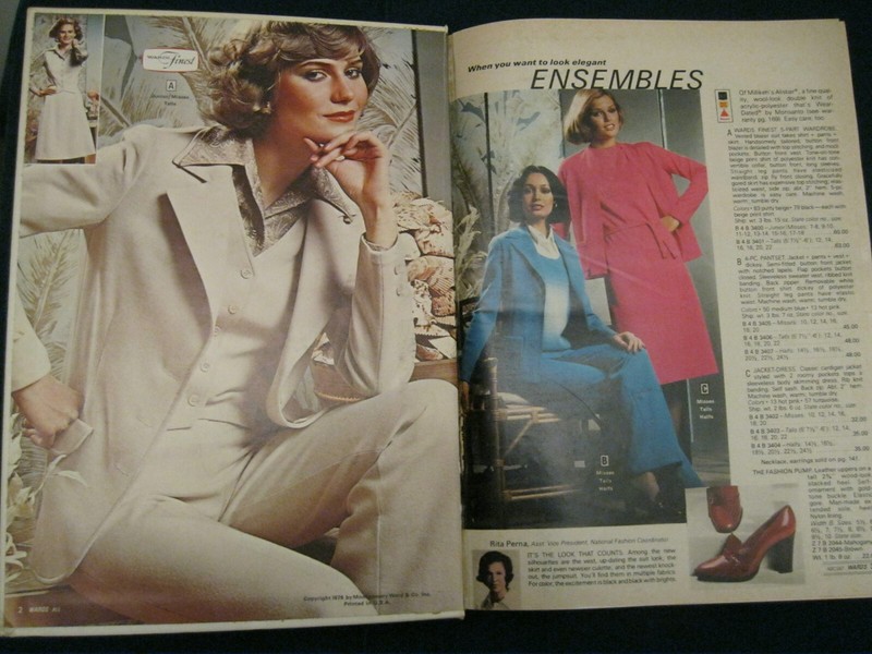 MONTGOMERY WARD VINTAGE FALL & WINTER 1976 CATALOG HARDBACK CLOTHING 1,137 PAGES gallery