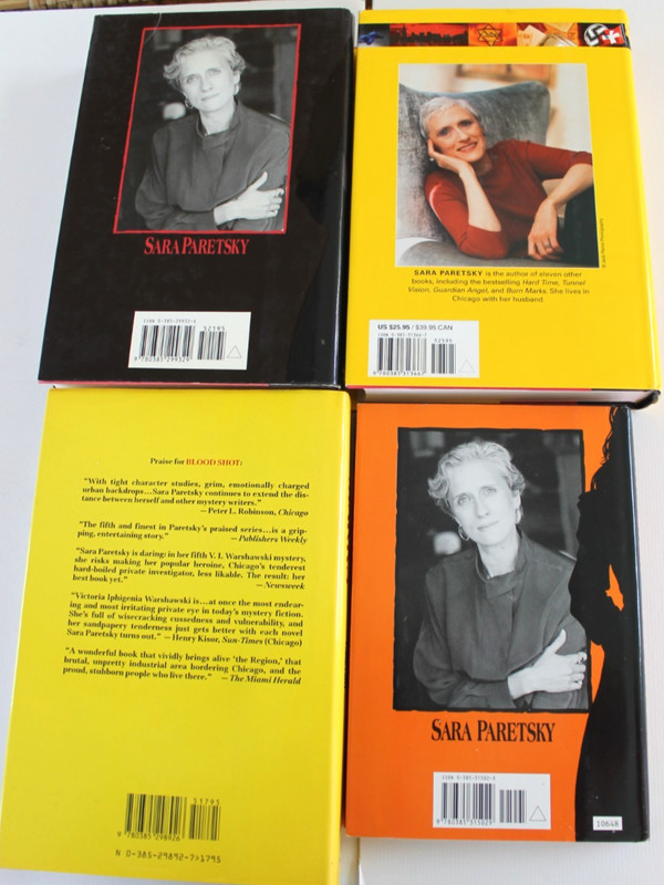 Lot of 4 Sara Paretsky: V. I. Warshawski Crime Novels gallery