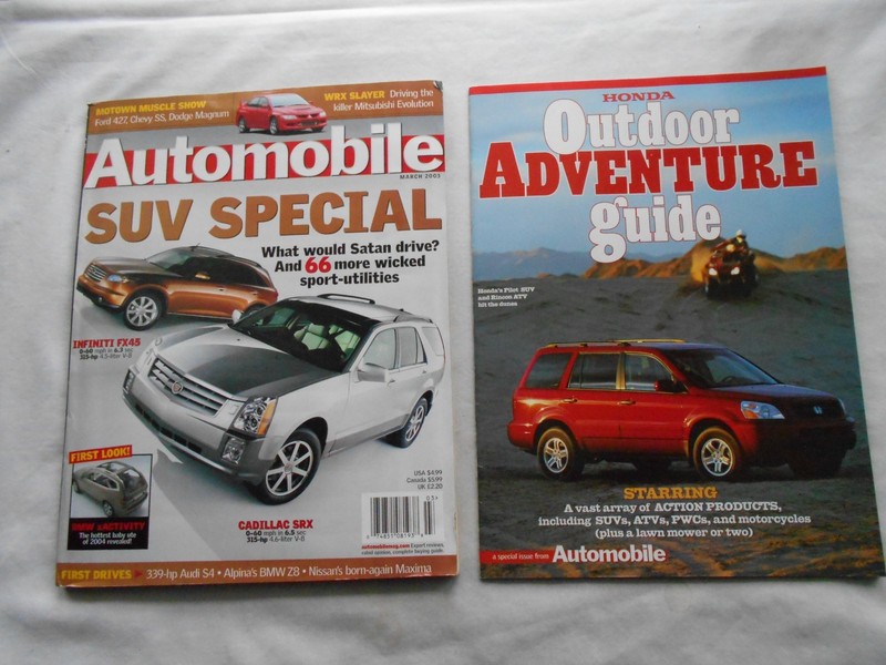 AUTOMOBILE Magazine-MARCH,2003 SUV SPECIAL