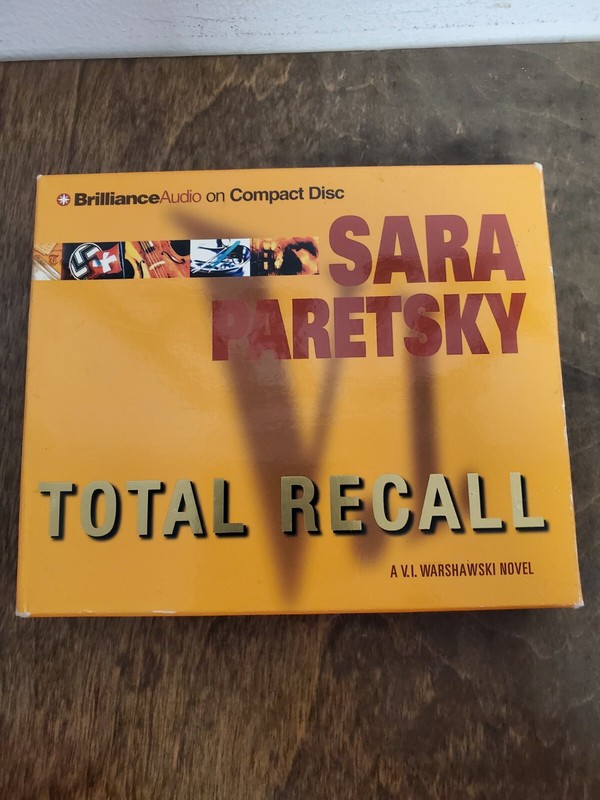 V. I. Warshawski Ser.: Total Recall by Sara Paretsky (2001, Compact Disc,…