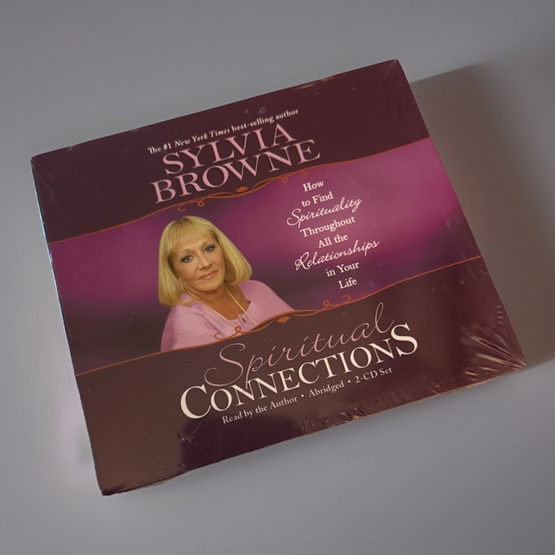 SYLVIA BROWNE: Spiritual Connections 2CD Set 2007, 1st Ed. Hay House NEW SEALED!