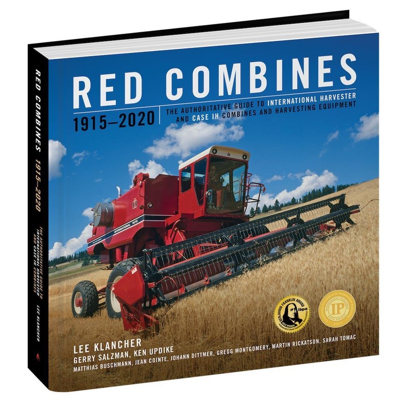 Red Combines 1915-2020 Revised 384 Page Hardbound Book Case IH 9781642340426