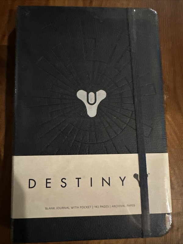 Destiny Blank Journal With Pocket NEW SEALED