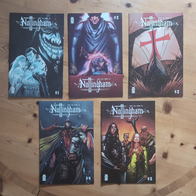 Nottingham #1 – #5 Graphic Novel (Mad Cave Studios)