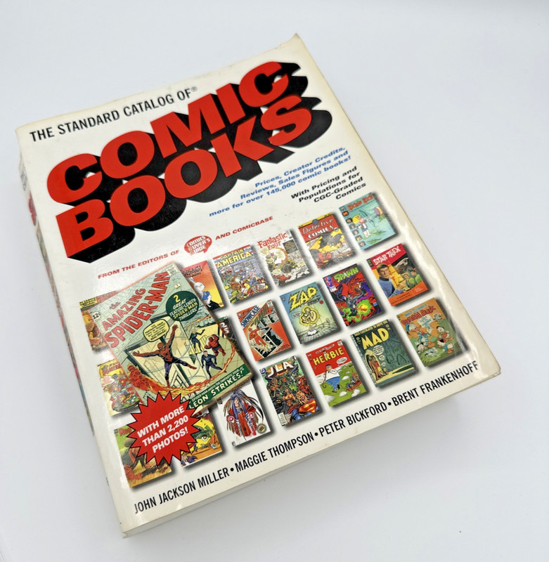 Standard Catalog of Comic Books Krause Publications 2002 Pricing Creator Reviews