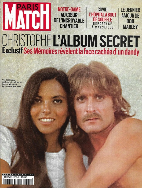 Paris Match No 3752 01/04/2021 Christopher, L’Album Secret / Lady / Bob Marley