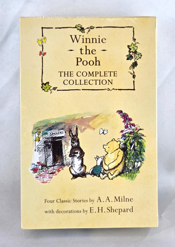 Winnie the Pooh the Complete Collection 4-Bk Set by A. A. Milne *New Sealed* gallery