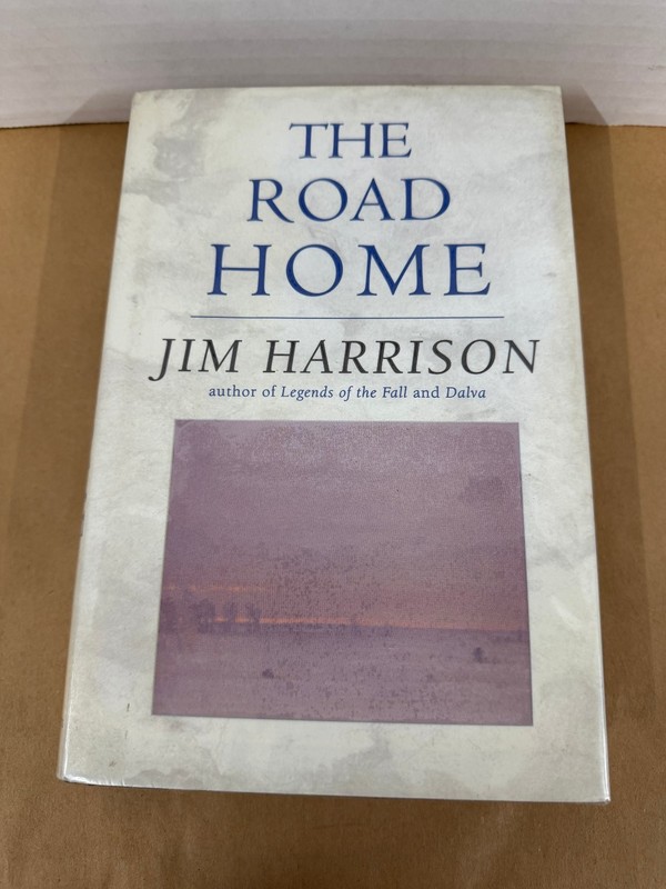 The Road Home Jim Harrison 1999 Atlantic Monthly Press Map Endpapers