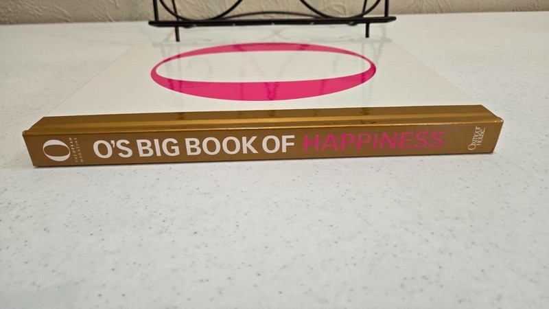 O'S BIG BOOK OF HAPPINESS Hardcover 2008 w/Photographs/Dust Jacket gallery