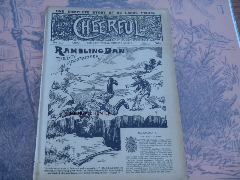 ALDINE CHEERFUL LIBRARY #544 GBR PENNY DREADFUL DIME NOVEL