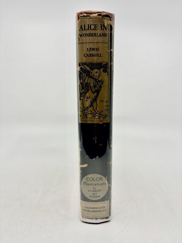 Alice In Wonderland, Lewis Carroll A. E. Jackson Illustr Circa 1930s Original DJ gallery
