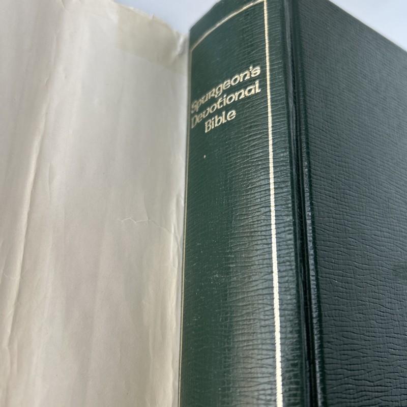 SPURGEON'S DEVOTIONAL BIBLE HBDJ C.H. SPURGEION SELECTED PASSAGES FROM WORD GOD gallery