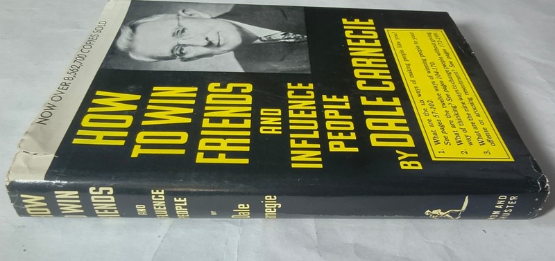 How To Win Friends And Influence People Dale Carnegie 110th Printing 1964 HC DJ gallery