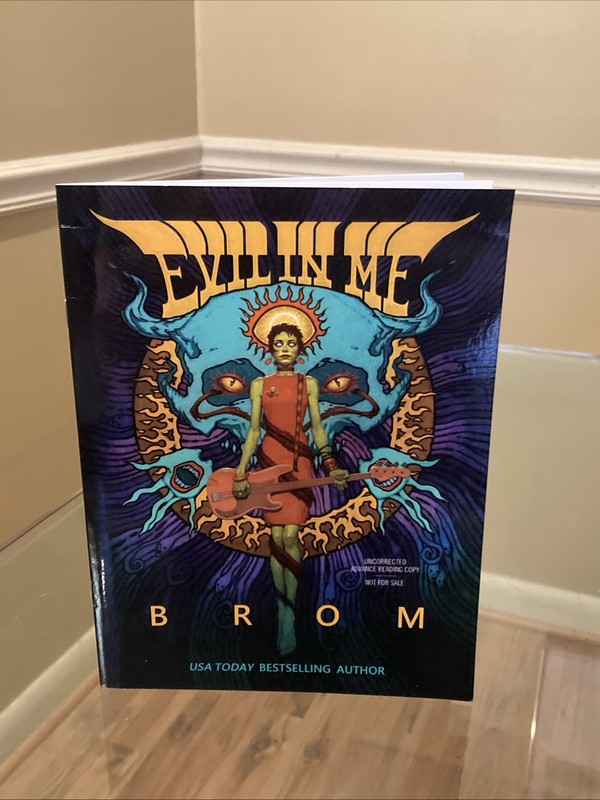 Evil In Me BROM Rare Uncorrected Advance Reading Copy – Tor Publishing Softcover