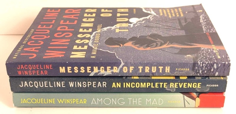 Jacqueline Winspear Books Among The Mad An Incomplete Revenge Messenger Of Truth gallery