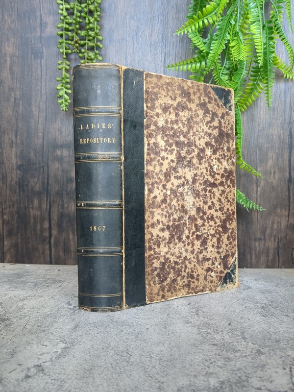The Ladies Repository:A Monthly Periodical Rev. I.W. Wiley 1867-Poe & Hitchcock