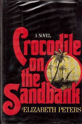 Crocodile on the Sandbank by Elizabeth Peters (1975, Trade Paperback)
