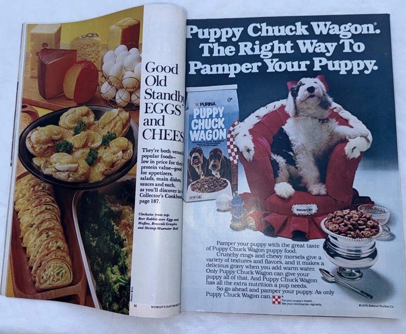 7- Vintage Advertising in Woman's Day Magazine 1973-74-75-76 -77 gallery