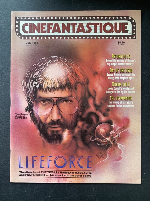 Cinefantastique Vol. 15 No. 3 Lifeforce Day of Dead Terminator Return to Oz FN+
