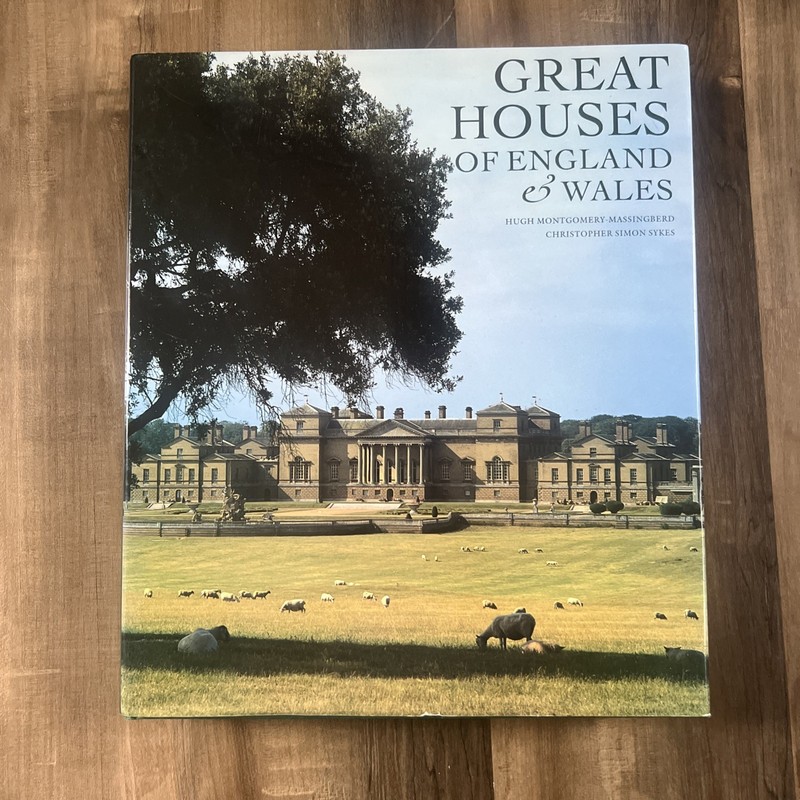 Great Houses of England & Wales by Christopher Simon Sykes Hardback Book The