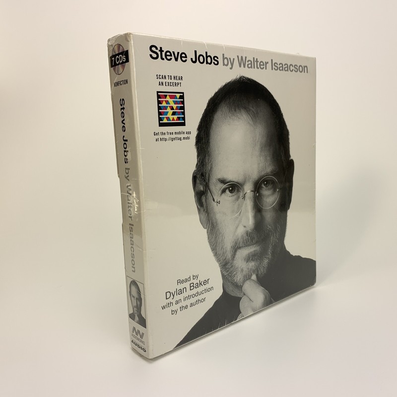 Steve Jobs by Walter Isaacson Audiobook (2011, 7 CD’s, Abridged) – SEALED