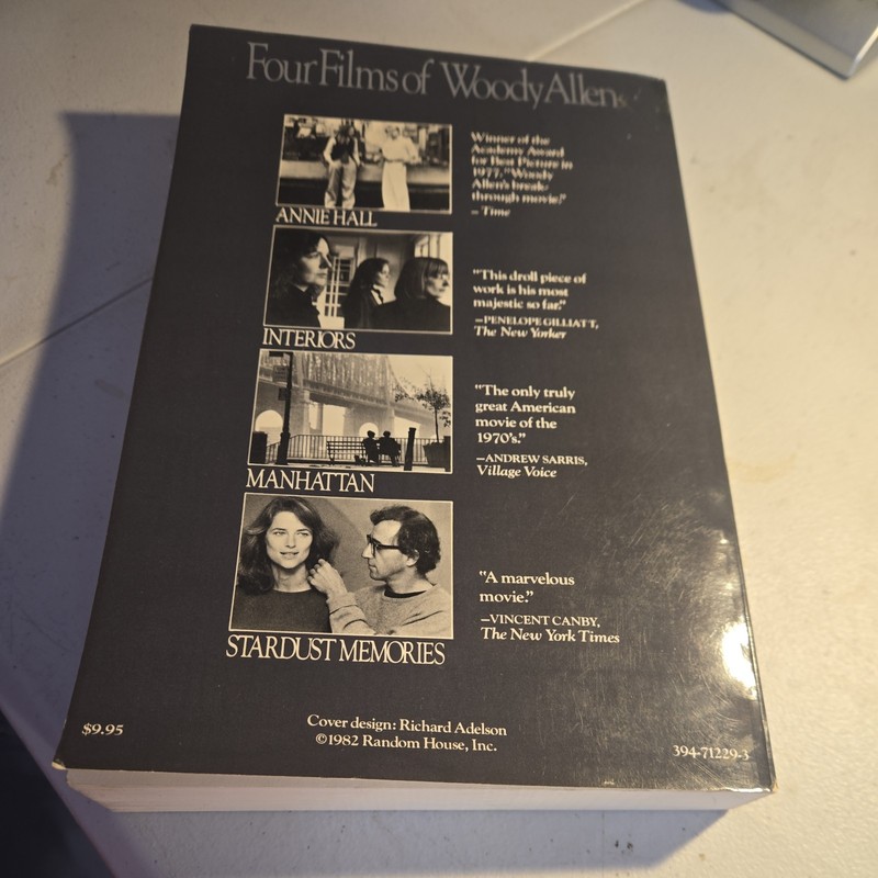 WOODY ALLEN FOUR FILMS OF WOODY ALLEN FIRST EDITION AUTOGRAPHED gallery
