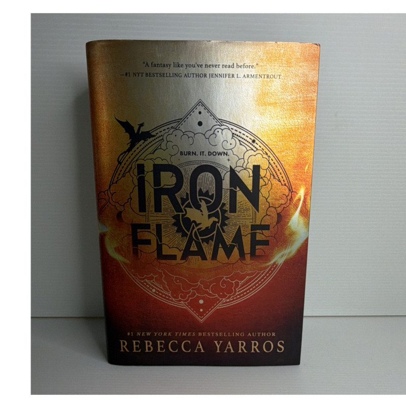 Iron Flame Rebecca Yarros 2023 HC Red Tower Books First Edition