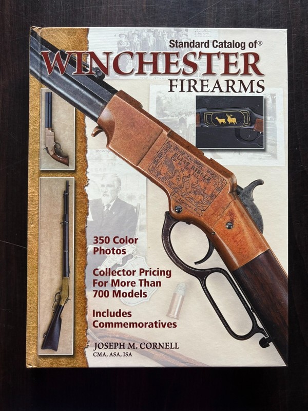 Standard Catalog of Winchester Firearms Joesph Cornell hc gun rifle