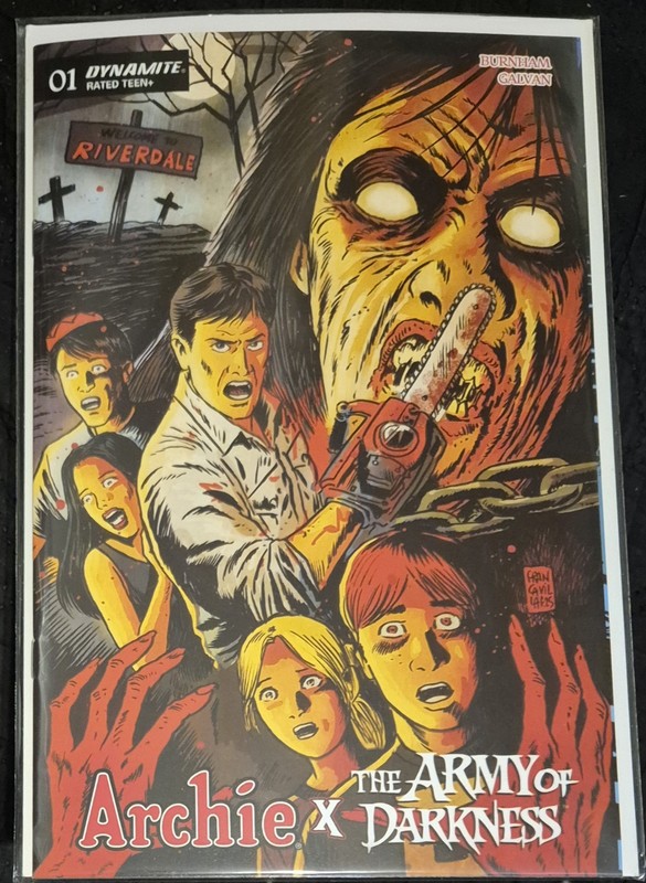 Archie x Army of Darkness #1 – Francesco Francavilla: Trade Dress Blind Bag Excl