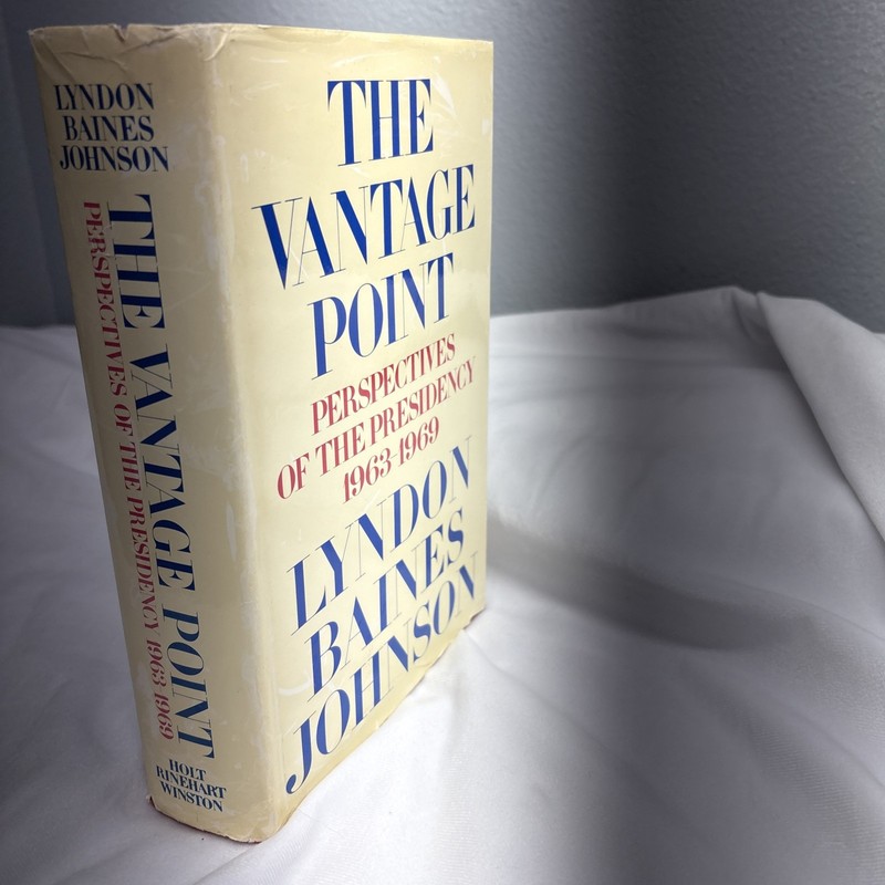 Signed Bookplate The Vantage Point - Lyndon Baines Johnson - Hardcover 1st Ed. gallery