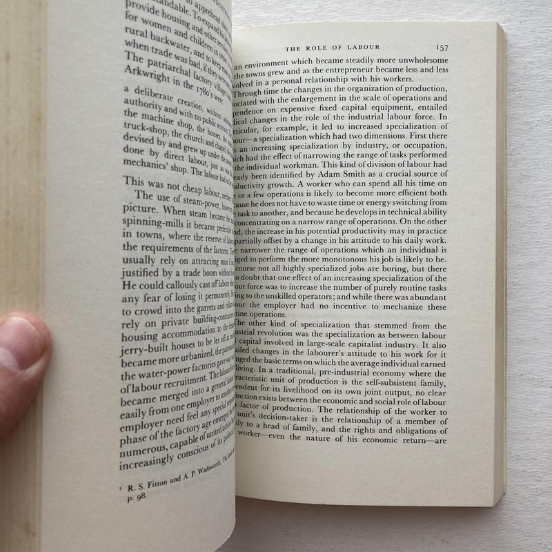 Vintage The First Industrial Revolution Phyllis Deane 2nd Ed Softcover Cambridge gallery