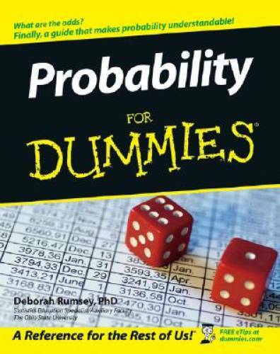 Probability For Dummies – Paperback By Rumsey, Deborah J. – GOOD