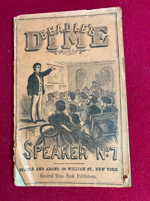 Beadles Dime Standard Speaker Book #7 1871