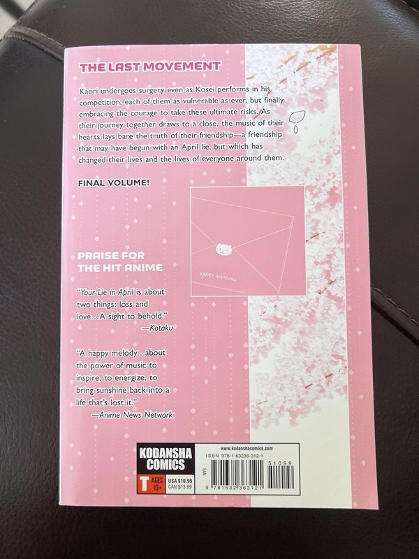Your Lie In April Vol 11 Manga Paperback English gallery