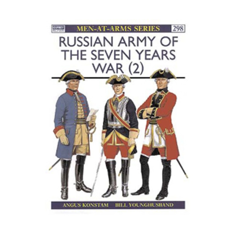 Osprey Men-at-Arms Russian Army of the Seven Years War (2) VG+