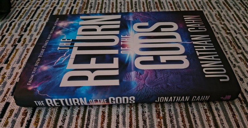 Jonathon Cahn SIGNED The Return of the Gods Hardcover Excellent Condition gallery