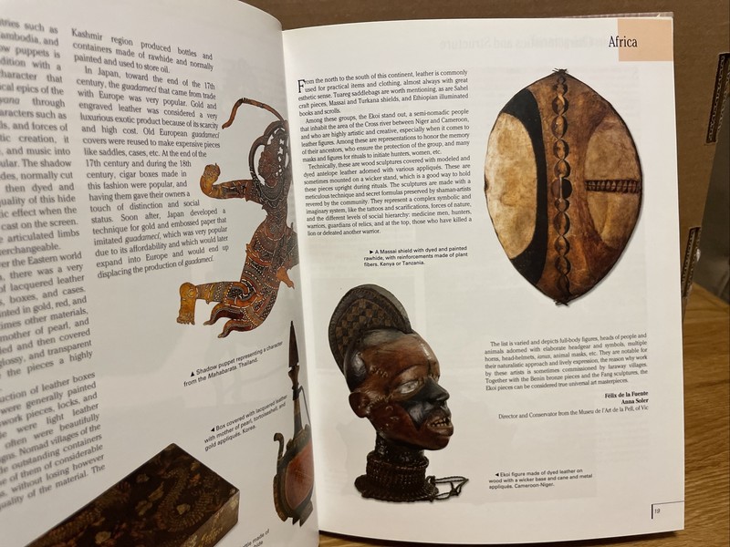 BARRON'S The Art and Craft of Leather (2006) Hardcover gallery