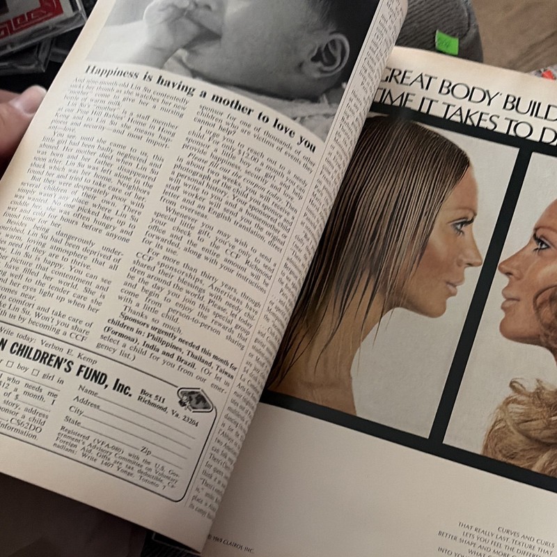 Cosmopolitan Magazine December 1969 English Illustrated Lifestyle Fashion Issue gallery